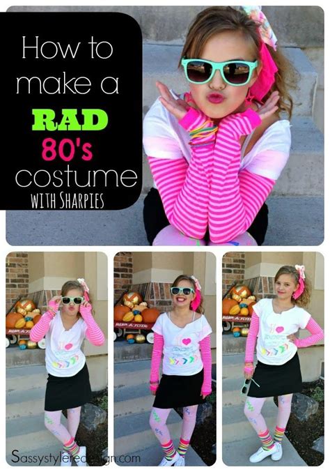 easy 80's dress up ideas